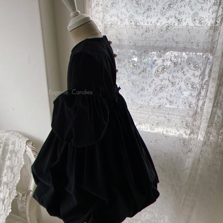 [即納] Elizabeth Christmas dress_Black / Eugenie Candys （M, L _ size のみ）