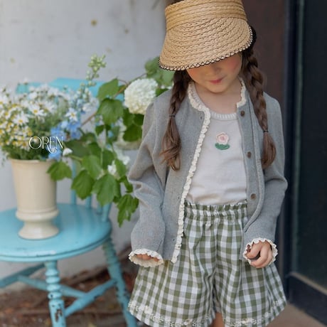 [予約] Petite sue Rapia Sun Cap / OREN by Hibyebebe