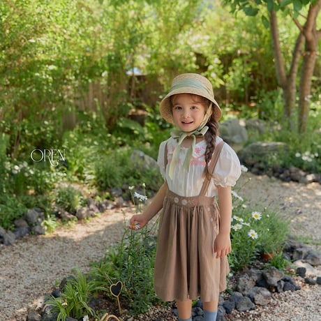 [予約] Brisa Jumper Skirt / OREN by Hibyebebe