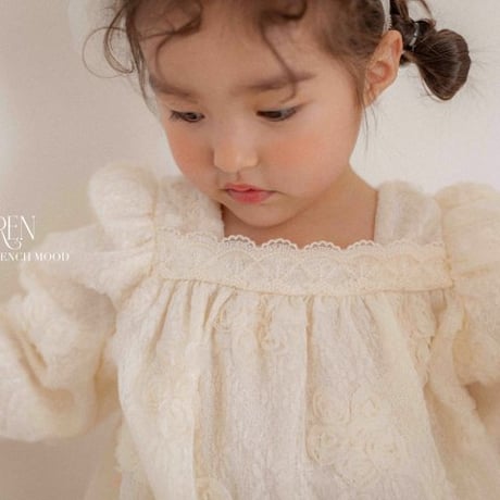 [即納] Lizzy rose lace suit (S_sizeのみ)/ OREN by Hibyebebe
