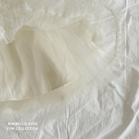 [即納] Rocha Skirt /Ninibello (Ivory XS_のみ)