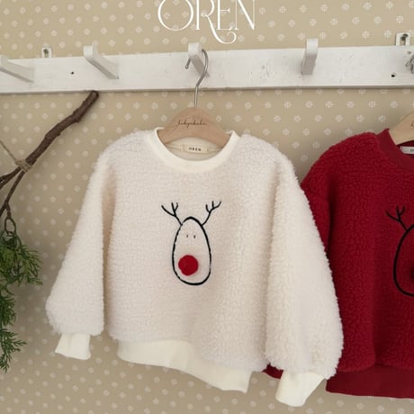 [予約] Red Nose Rudolph Boa MTM / OREN by Hibyebebe