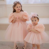 [即納] Blossom Rose dress / OREN by Hibyebebe  (S、M size のみ)