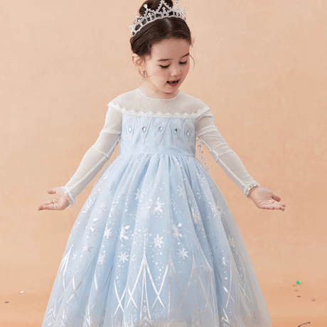 エルサ　ドレス　mimiel MIMIEL ビビディバビディブティック TDL】子どものアナ雪&プリンセス仮装、みんなどうしてる? 回答多数の3
