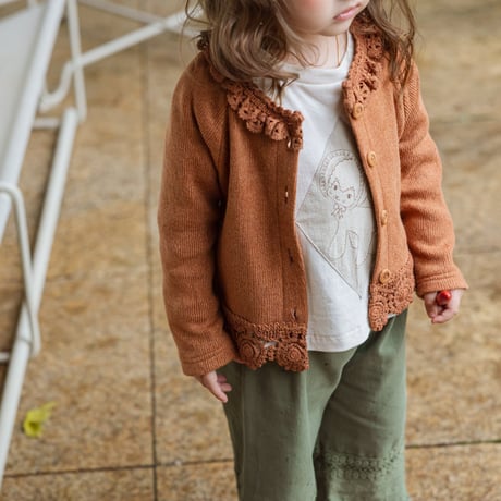 [即納] Sobre cardigan/puella FLO  （Brown 5, 7 _ size のみ）