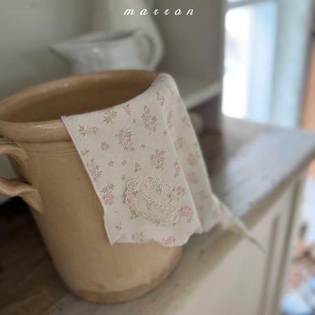 [予約] Flora Scarf / marron