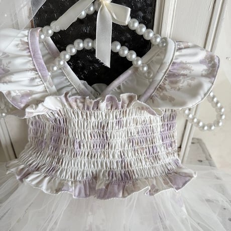 [予約] Flora Tulle Swimwear (Kids) / OREN by Hibyebebe
