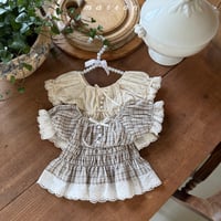 [予約] Ibis blouse /marron