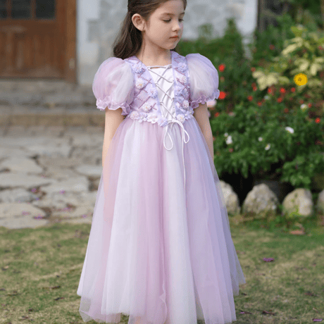 [予約] Lavender Bloom Dress