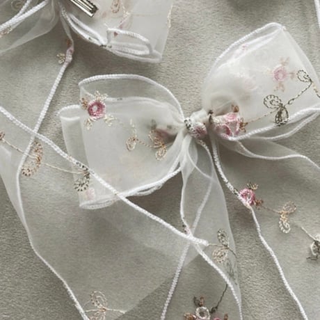 【予約】 Flora Hairclip  /nelia wears