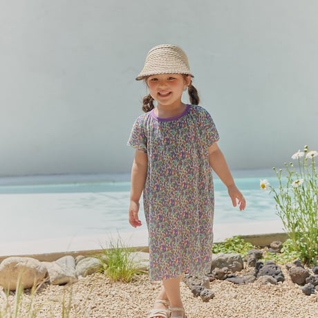 [予約] Rosie pleated dress / OREN by Hibyebebe