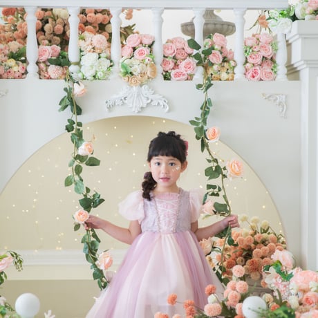 [即納] princess pink forest dress  (100 size のみ)