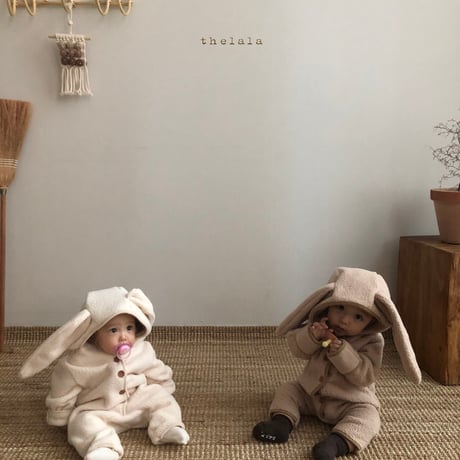 [即納] Puff Rabbit Suit / thelala (Ivory XSのみ)