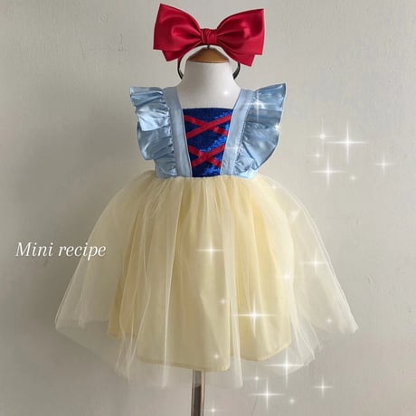 [予約] Snow White summer dress / Mini Recipe