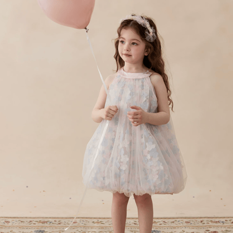 [予約] Bloom Garden Veil Dress