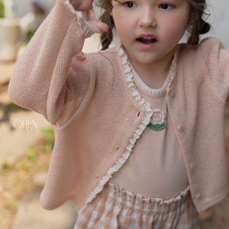 [予約] Siero corn cardigan / OREN by Hibyebebe