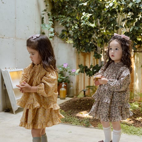 [即納] Rosa Blouse /puella FLO （yellow 5, 7, 9 _ size のみ）