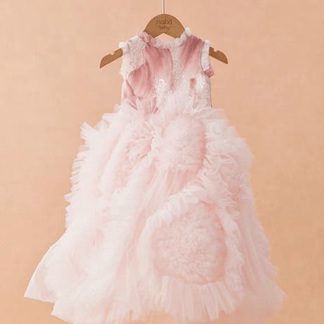[予約] Pink Fluffy Tulle Dress
