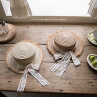 [予約] Mayo Straw Hat /M.kids