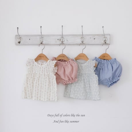 [即納]  Lauren Frill shirt /M.kids  ( M_size のみ）