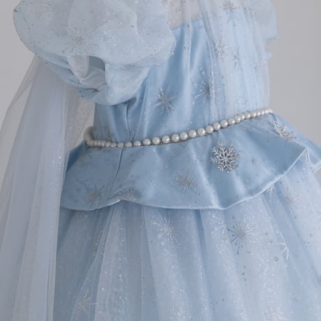 [予約] Snowflake Glitter Princess Dress