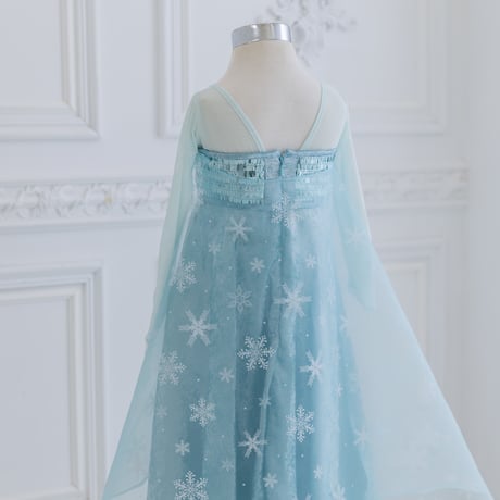 [予約] New Snow Queen Glitter Dress