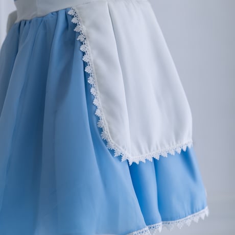 [予約] Wonderland Alice Dress+ ribbon hairband