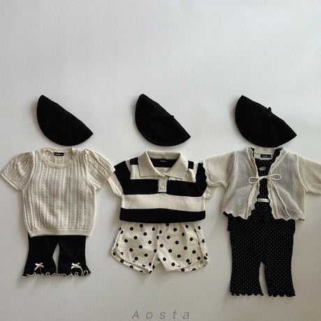 [予約] Knit Beret / Aosta