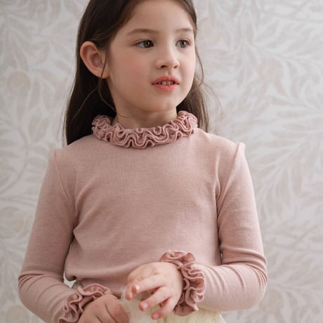 [即納] Frill Inner-T /sonny kids  （　Beige 90, 120＿のみ）
