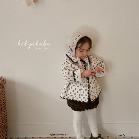 [即納] Shushu Melo Jacket/ Hibyebebe （Black M _ size のみ）