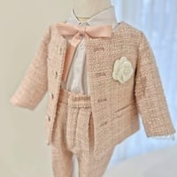 [予約] Pink Tweed Suit / Le dress