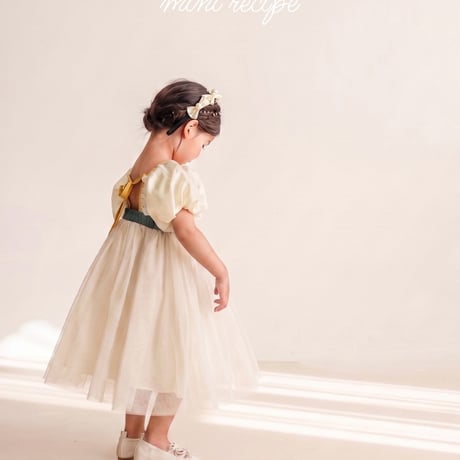 [予約] Tiny Ribbon Hairband / Mini Recipe