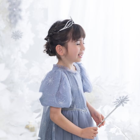 【予約】princess ice blue dress
