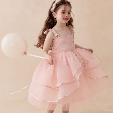 [予約] Pink Blush Tulle Dress