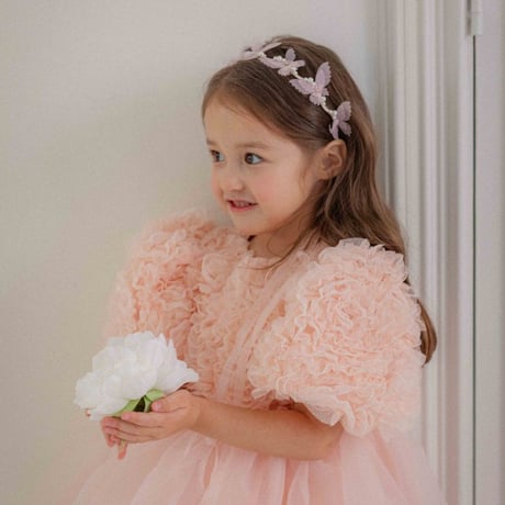 [即納] Blossom Rose dress / OREN by Hibyebebe  (S、M size のみ)