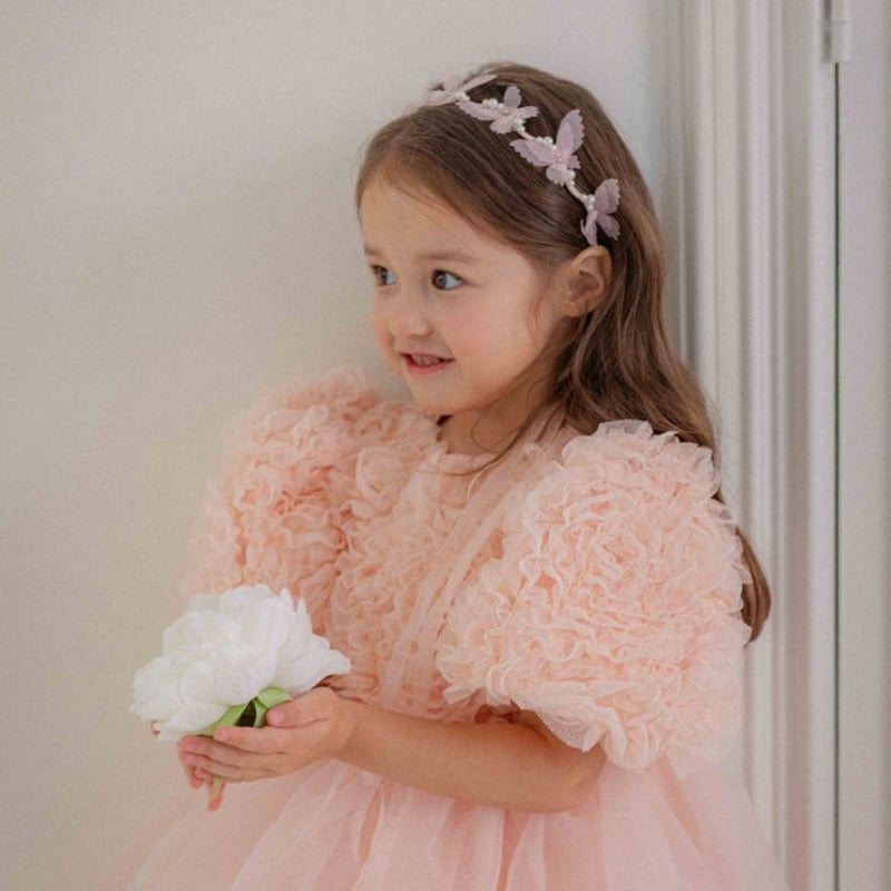 即納] Blossom Rose dress / OREN by Hibyebebe (S