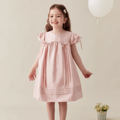 [予約] Little Ribbon Baby Doll Dress