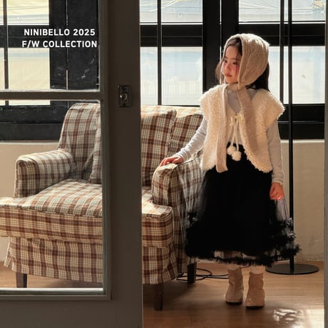 [即納] Rocha Skirt /Ninibello (Ivory XS_のみ)