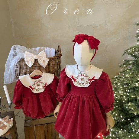 [予約] Noel Noel Ribbon Hairband / OREN by Hibyebebe