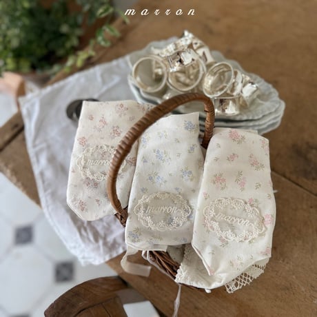 [予約] Flora Scarf / marron