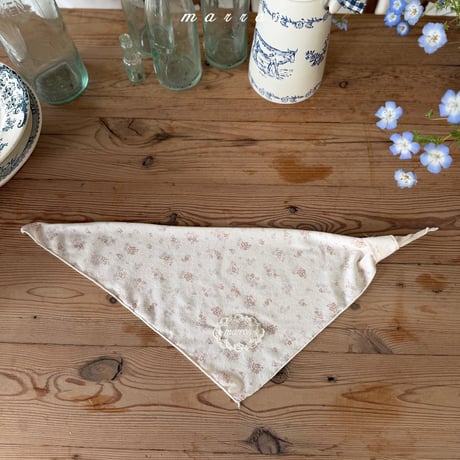 [予約] Flora Scarf / marron