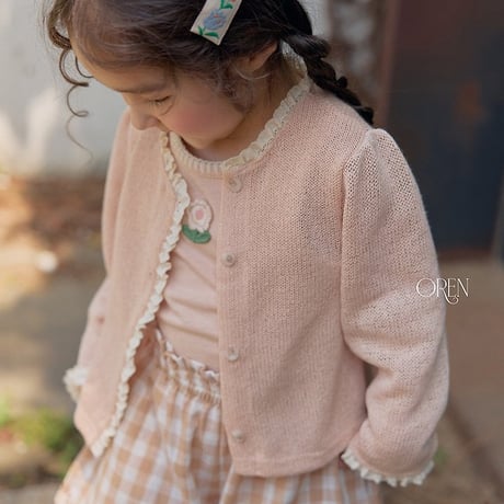 [予約] Siero corn cardigan / OREN by Hibyebebe