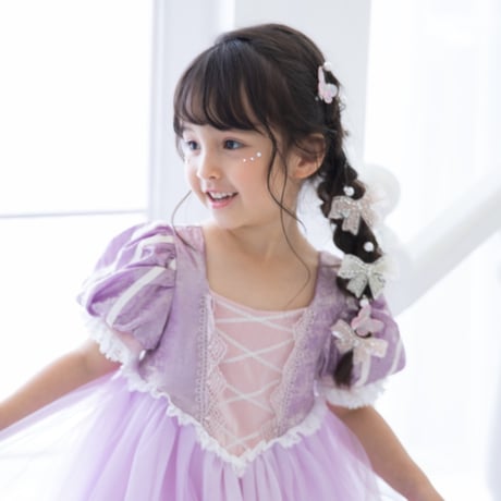 [予約] Ribbon Sequin Bead Lace Hairpin (2 pieces)