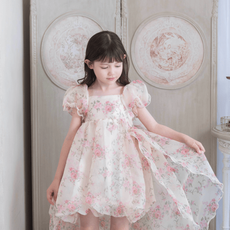 [予約] Flower garden dress