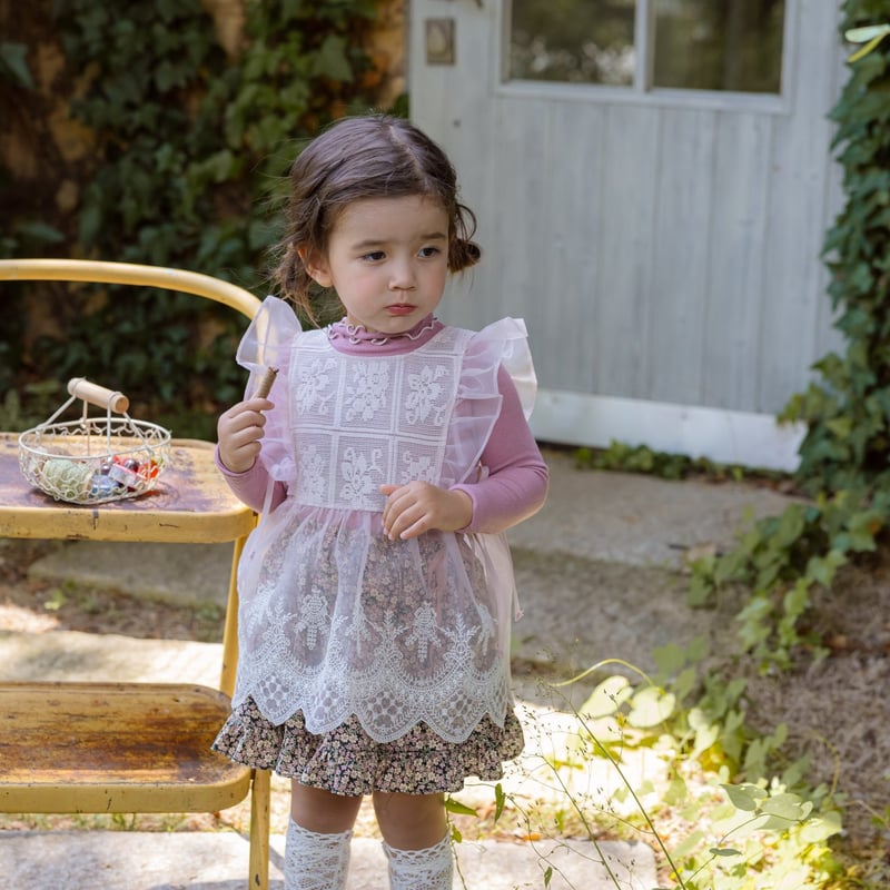 即納] Barney skirt/puella FLO （black 13 _ size の