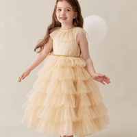 [予約] Lemon Sherbet Tulle Dress
