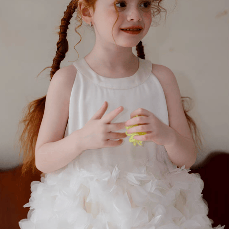 [予約] Petal Tulle Dress/ Little Time