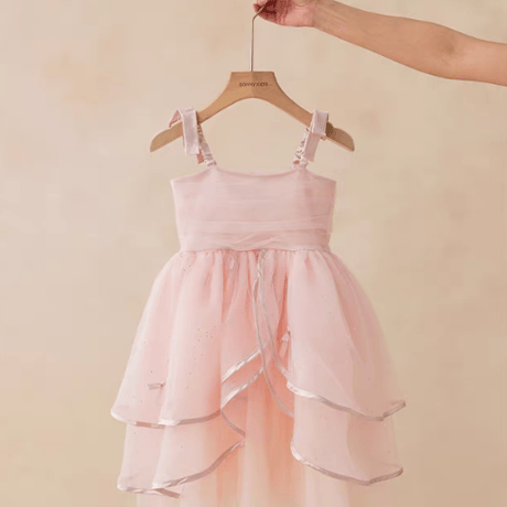 [予約] Pink Blush Tulle Dress