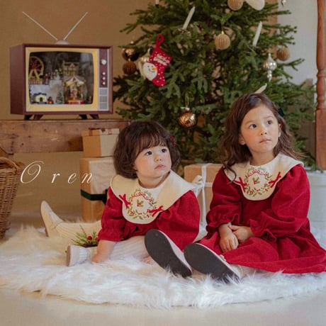 [即納] Carol Carol dress/ OREN by Hibyebebe (Lsize_のみ)