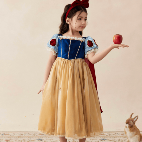 [予約] Classic Snow White dress (& hair band)